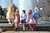 Size: 1024x680 | Tagged: safe, artist:chikicosplay, artist:makeupgoddess, artist:washuuotaku, applejack, fluttershy, pinkie pie, rainbow dash, rarity, human, g4, clothes, cosplay, gloves, ichibancon, irl, irl human, photo