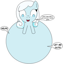 Size: 1024x1036 | Tagged: safe, artist:girlsvoreboys, oc, oc only, oc:snowdrop, circle tool, fetish, ms paint, vore