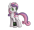 Size: 857x758 | Tagged: safe, artist:php177, sweetie belle, pony, unicorn, fallout equestria, g4, female, horn, mare, older, older sweetie belle, pipboy, pipbuck, simple background, solo, transparent background