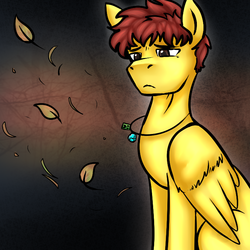 Size: 720x720 | Tagged: safe, artist:deyogee, pony, achievement hunter, michael jones, ponified, rooster teeth, solo, zombiefic