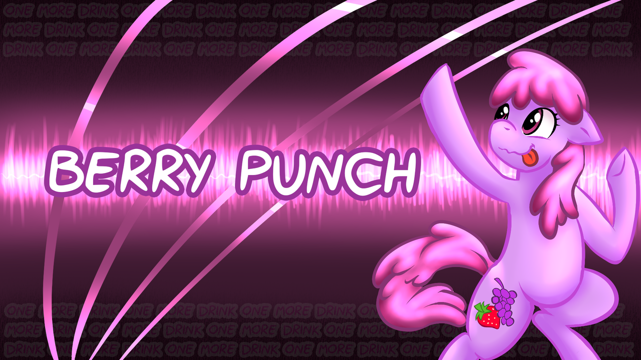 440793 Safe Artistdeyogee Berry Punch Berryshine Female Solo Wallpaper Derpibooru 9931