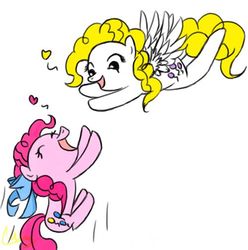 Size: 500x504 | Tagged: safe, artist:pinkie321pie, pinkie pie, surprise, g4