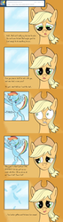 Size: 900x3155 | Tagged: safe, artist:redesine, applejack, rainbow dash, ask applejack and rainbow dash, g4, ask, tumblr