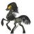 Size: 2000x2000 | Tagged: safe, oc, oc only, alien, hybrid, pony, biomechanoid, crossover, giger, h.r. giger, sil, solo, species