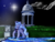 Size: 1280x960 | Tagged: safe, princess luna, g4, eyes closed, female, night, princess, river, s1 luna, solo, temple, walk, water