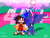 Size: 1600x1200 | Tagged: safe, artist:great9star, princess luna, g4, 2012, crossover, klonoa, smiling