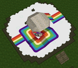 Size: 701x609 | Tagged: safe, rainbow dash, g4, fan game, game, grand theft auto, gta 2, home, map, mod, rainbow