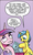 Size: 282x476 | Tagged: safe, idw, official comic, lemony gem, princess cadance, g4, spoiler:comic, out of context, the equine league