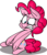 Size: 1027x1204 | Tagged: safe, artist:strangiesleepy, pinkie pie, g4, female, reaction image, solo