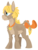 Size: 760x1005 | Tagged: safe, artist:dbkit, megan williams, donkey, g1, donkified, female, simple background, solo, species swap, transparent background
