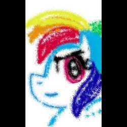 Size: 500x500 | Tagged: safe, artist:rdk, rainbow dash, g4, female, phone, solo