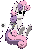 Size: 1000x1500 | Tagged: safe, artist:scramjet747, sweetie belle, pony, robot, robot pony, unicorn, g4, animated, charging, female, filly, foal, gif, hooves, horn, power cord, sitting, smiling, solo, sweetie bot