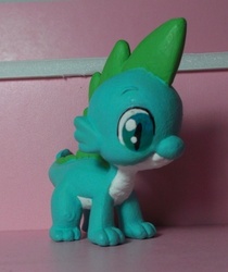 Size: 420x500 | Tagged: safe, artist:sanadaookmai, prickles, dragon, g1, g4, customized toy, g1 to g4, generation leap, irl, photo, toy