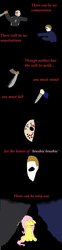 Size: 443x1799 | Tagged: safe, artist:trueblue02, fluttershy, human, pegasus, pony, g4, brushie brushie, comic, friday the 13th, halloween, halloween (movie), highlander, jason voorhees, michael myers