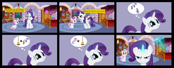 Size: 2025x800 | Tagged: safe, rarity, sweetie belle, g4, comic