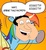 Size: 334x366 | Tagged: safe, idw, applejack, rainbow dash, g4, comic, comic sans, exploitable meme, family guy, glenn quagmire, male, meme, two words meme