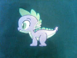 Size: 1024x768 | Tagged: safe, artist:ethepony, spike, g4, craft, embroidery, irl, photo