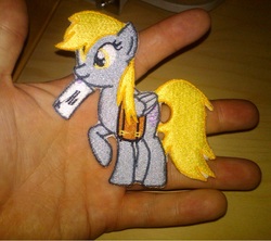 Size: 863x768 | Tagged: safe, artist:ethepony, derpy hooves, pony, g4, embroidery, patch