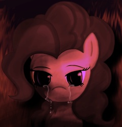 Size: 768x800 | Tagged: safe, artist:jabbie64, pinkie pie, earth pony, pony, g4, crying, female, head only, solo