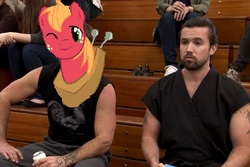 Size: 630x420 | Tagged: safe, big macintosh, earth pony, pony, g4, it's always sunny in philadelphia, male, stallion