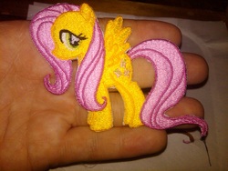 Size: 1024x768 | Tagged: safe, artist:ethepony, fluttershy, pony, g4, embroidery, patch