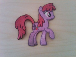 Size: 1024x768 | Tagged: safe, artist:ethepony, berry punch, berryshine, g4, embroidery, patch