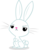 Size: 4000x5175 | Tagged: safe, artist:404compliant, angel bunny, rabbit, g4, just for sidekicks, animal, male, simple background, solo, transparent background, unamused, unimpressed, vector