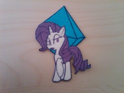 Size: 1024x768 | Tagged: safe, artist:ethepony, rarity, g4, embroidery, patch