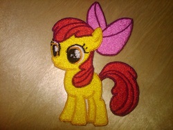 Size: 1024x768 | Tagged: safe, artist:ethepony, apple bloom, g4, embroidery, patch