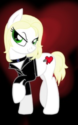 Size: 800x1280 | Tagged: safe, artist:purplefire153, pony, child's play, crossover, ponified, solo, tiffany, tiffany valentine