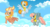 Size: 6000x3234 | Tagged: safe, artist:ivyhaze, oc, oc only, oc:cloud hopper, oc:mangotini, oc:whirlwind, pegasus, pony, cloud, cloudy, female, flying, goggles, mare, sky, whinnyville weather patrol