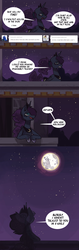 Size: 765x2408 | Tagged: safe, artist:herny, princess luna, luna-afterdark, trixie is magic, g4, ask, balcony, comic, female, moon, solo, tumblr