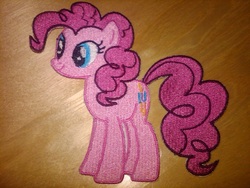 Size: 1024x768 | Tagged: safe, artist:ethepony, pinkie pie, g4, embroidery, patch