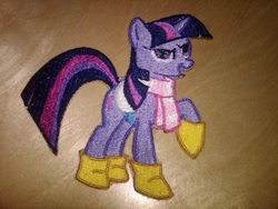 Size: 1024x768 | Tagged: safe, artist:ethepony, twilight sparkle, g4, embroidery, patch