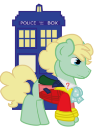 Size: 1728x2304 | Tagged: safe, artist:pinksaphires, doctor whooves, time turner, g4, clothes, cravat, doctor who, frock coat, male, shirt, sixth doctor, solo, tardis