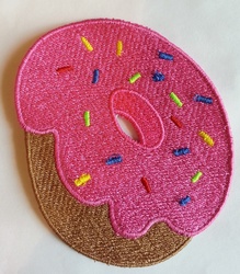 Size: 900x1027 | Tagged: safe, artist:ethepony, donut joe, g4, cutie mark, donut, embroidery, patch