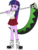 Size: 1024x1361 | Tagged: safe, artist:bubblestormx, spike, twilight sparkle, equestria girls, g4, clothes, crossover, female, maka albarn, makalight albarn, scythe, simple background, solo, soul eater, soulpike evans, transparent background