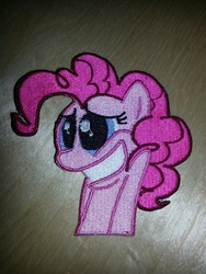 Size: 980x1306 | Tagged: safe, artist:ethepony, pinkie pie, earth pony, pony, g4, embroidery, patch