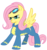 Size: 4720x5000 | Tagged: source needed, safe, artist:maximillianveers, fluttershy, pegasus, pony, g4, absurd resolution, female, goggles, mare, simple background, solo, transparent background, wonderbolts uniform, wondershy