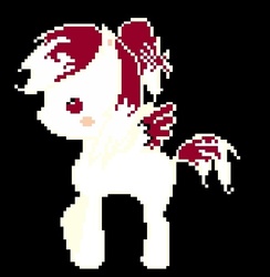 Size: 591x605 | Tagged: safe, artist:dipshit895, oc, oc only, pegasus, pony, pixel art, solo