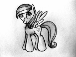 Size: 1024x768 | Tagged: safe, artist:twilight-changeling, oc, oc only, solo, traditional art