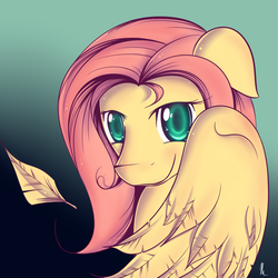 Size: 1000x1000 | Tagged: safe, artist:squiby-327, fluttershy, g4, female, solo