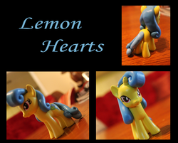 Size: 5600x4500 | Tagged: safe, artist:crazypurplebat, lemon hearts, g4, absurd resolution, brushable, customized toy, irl, photo, toy