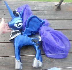 Size: 3193x3128 | Tagged: safe, artist:abdhitanmireen, princess luna, g4, irl, photo, plushie