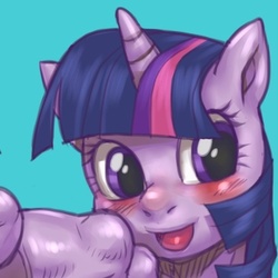 Size: 640x641 | Tagged: safe, artist:hoihoi, edit, twilight sparkle, g4, cropped, faic, female, solo