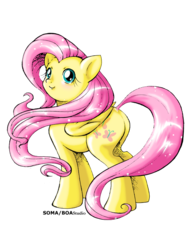 Size: 600x800 | Tagged: safe, artist:boastudio, fluttershy, g4, female, solo