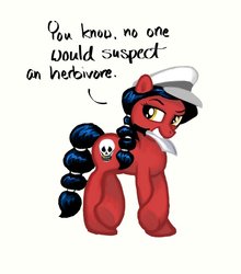 Size: 839x953 | Tagged: safe, artist:syncallio, pony, bangladesh dupree, girl genius, ponified, solo