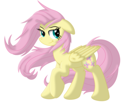 Size: 8621x7357 | Tagged: safe, artist:mysteriouskaos, fluttershy, g4, absurd resolution, female, simple background, solo, transparent background, vector