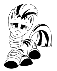 Size: 500x622 | Tagged: safe, artist:xioade, zecora, zebra, g4, female, sleepy, solo