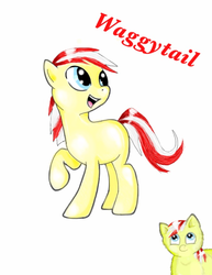 Size: 679x880 | Tagged: safe, artist:waggytail, oc, oc only, oc:waggyfluff, oc:waggytail, fluffy pony, pony, author avatar, solo